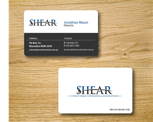Business Card Design by alex989 for this project | Design: #3511450