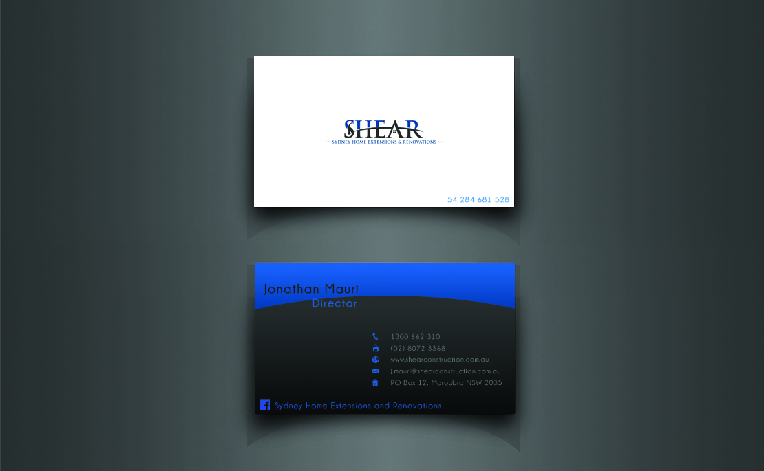 Business Card Design by a b c d sign for this project | Design #3517974