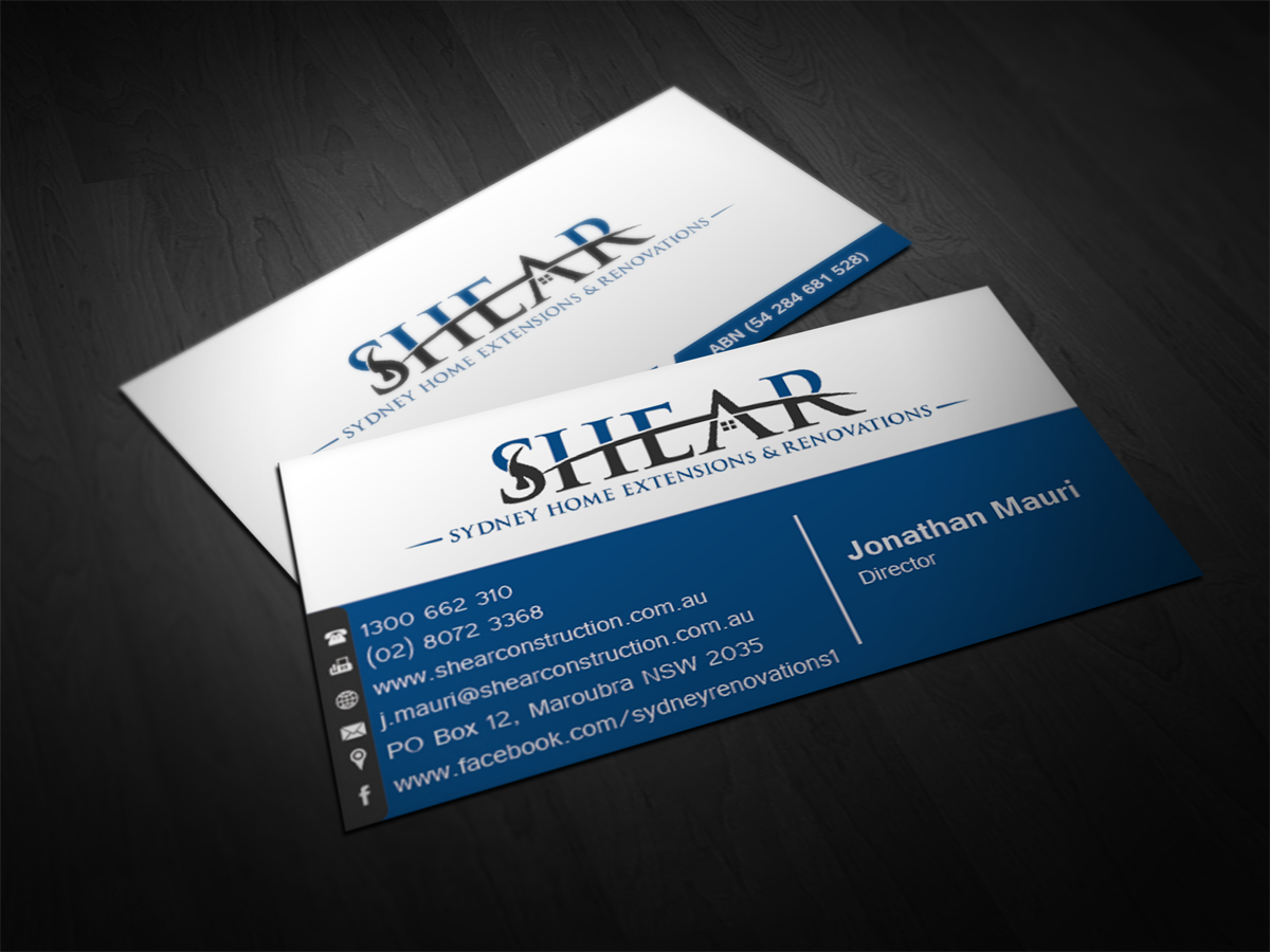 Diseño de Tarjeta de Presentación por Shahzad Kashif para este proyecto | Diseño #3539295