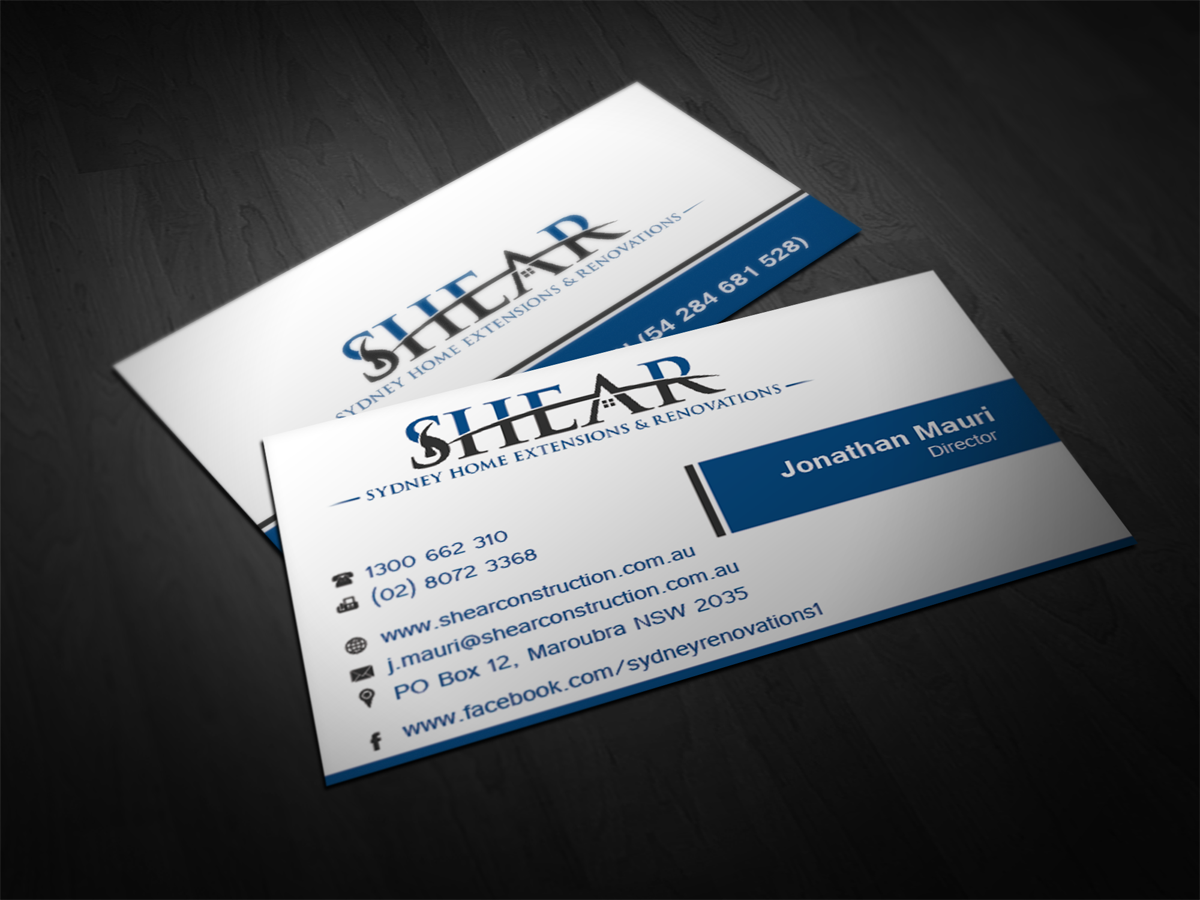 Diseño de Tarjeta de Presentación por Shahzad Kashif para este proyecto | Diseño #3539344