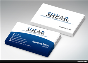 SHEAR Business Card  | Business Card Design by gekgrfx
