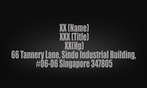 Visitenkarten-Design von tanvir für Spearing Events Pte Ltd | Design: #3517324