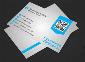Business Card Design by AwsomeD for Powersports Connection | Design #3516284