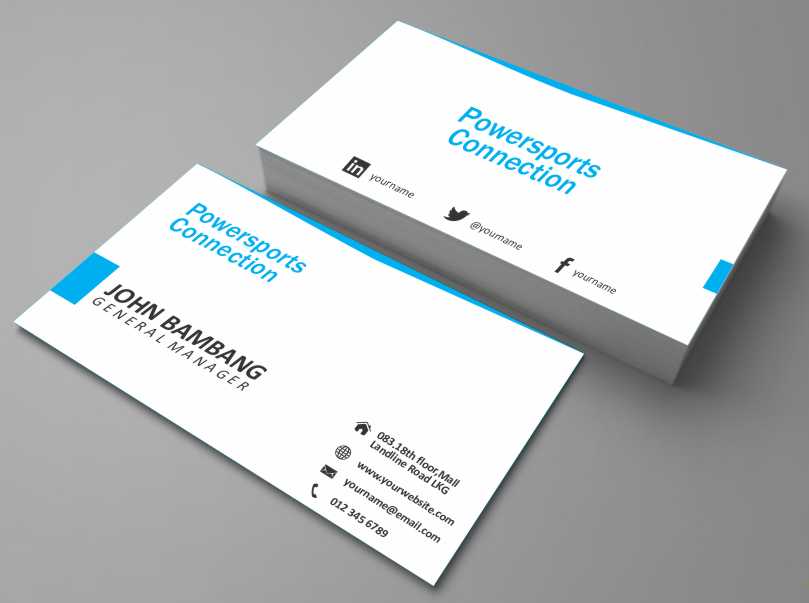 Business Card Design by AwsomeD for Powersports Connection | Design #3516286