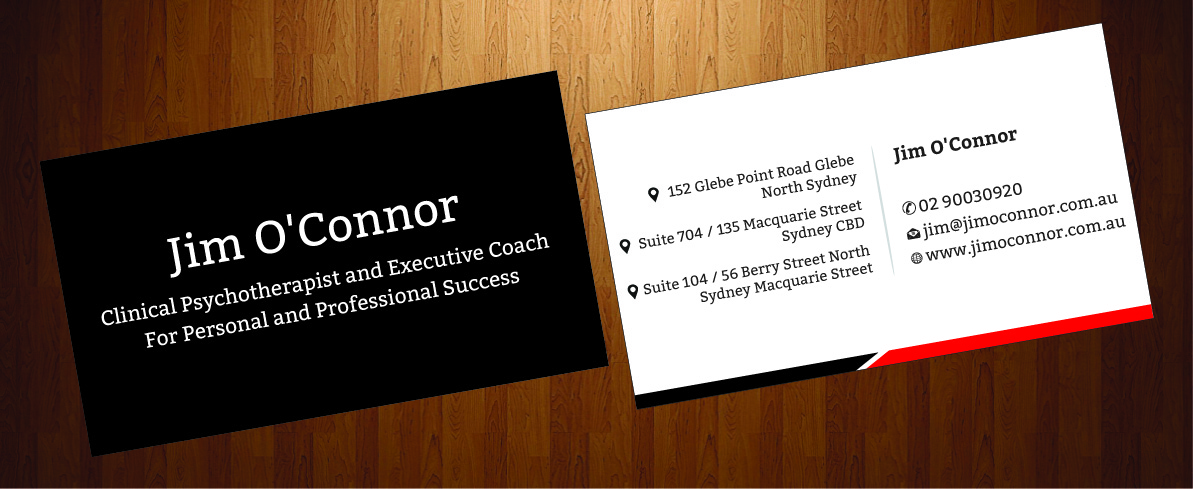 Business Card Design by harmi_199 for James N O'Connor | Design #3515833