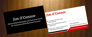 Business Card Design by harmi_199 for James N O'Connor | Design: #3515834