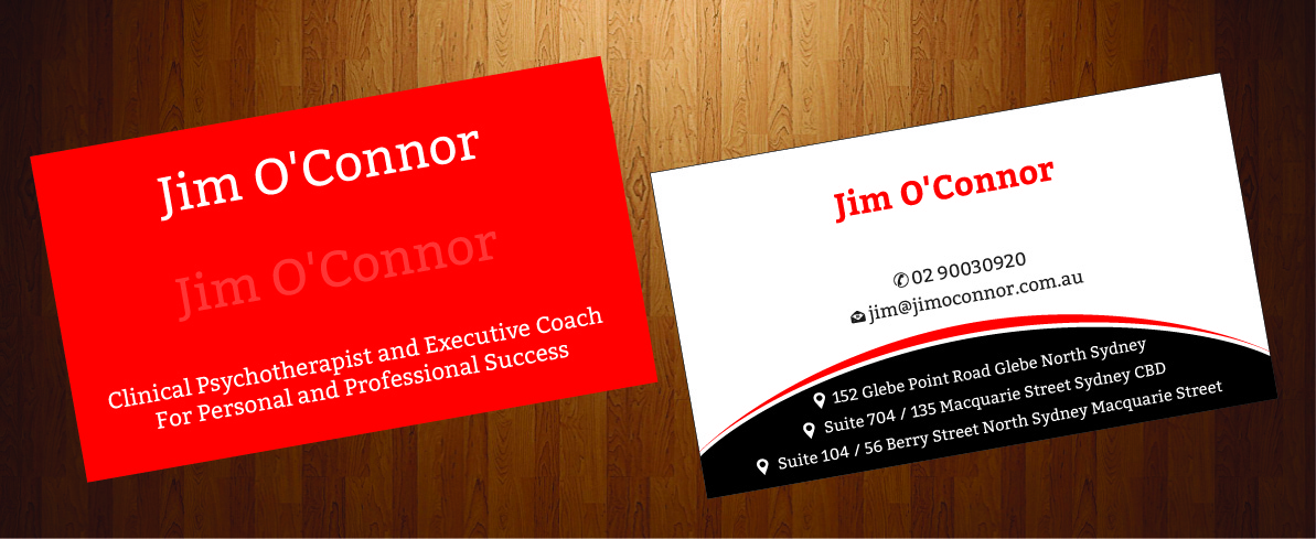 Business Card Design by HarmiDesigning for James N O'Connor | Design #3515840