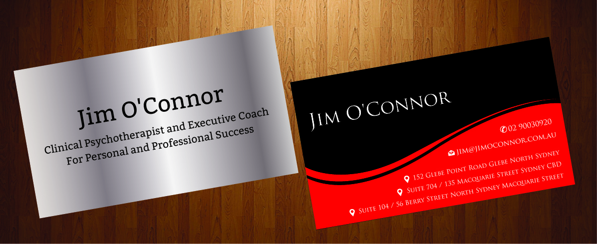 Business Card Design by harmi_199 for James N O'Connor | Design #3515848