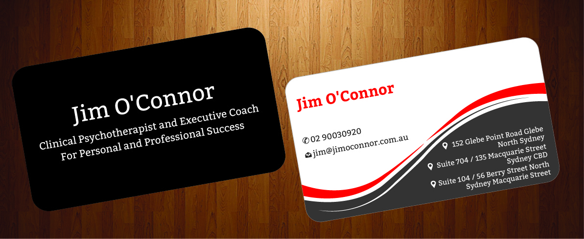 Business Card Design by harmi_199 for James N O'Connor | Design #3515851