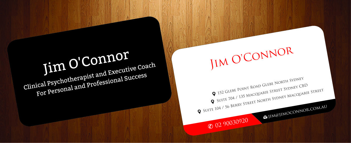 Business Card Design by HarmiDesigning for James N O'Connor | Design #3515852