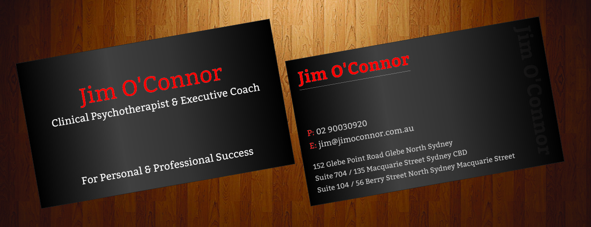 Business Card Design by harmi_199 for James N O'Connor | Design #3518021