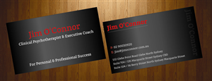 Business Card Design by harmi_199 for James N O'Connor | Design: #3518021