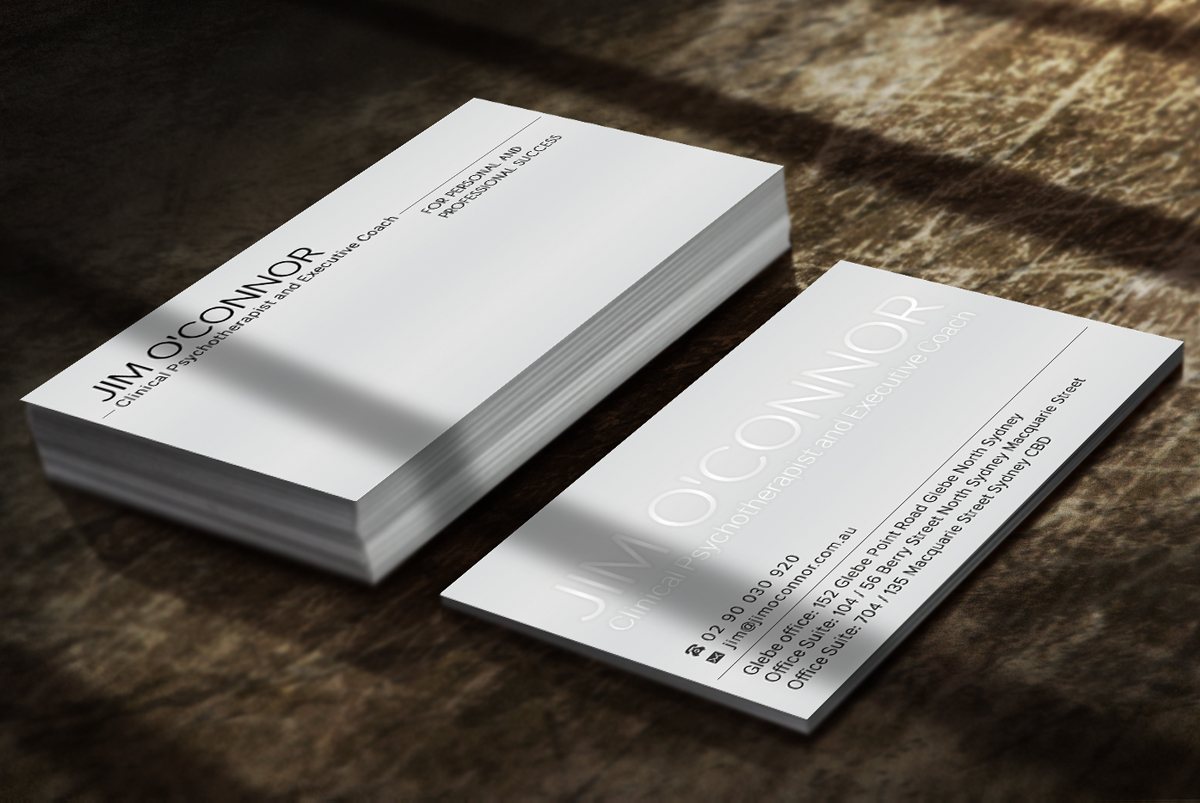 Business Card Design by Ethien for James N O'Connor | Design #3533547