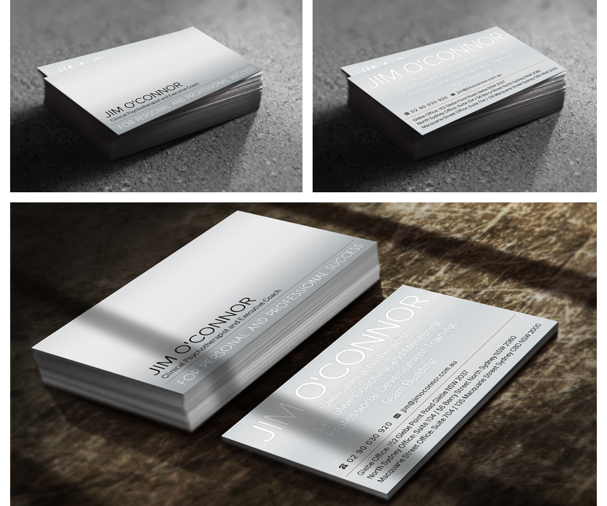 Business Card Design by Ethien for James N O'Connor | Design #3561571