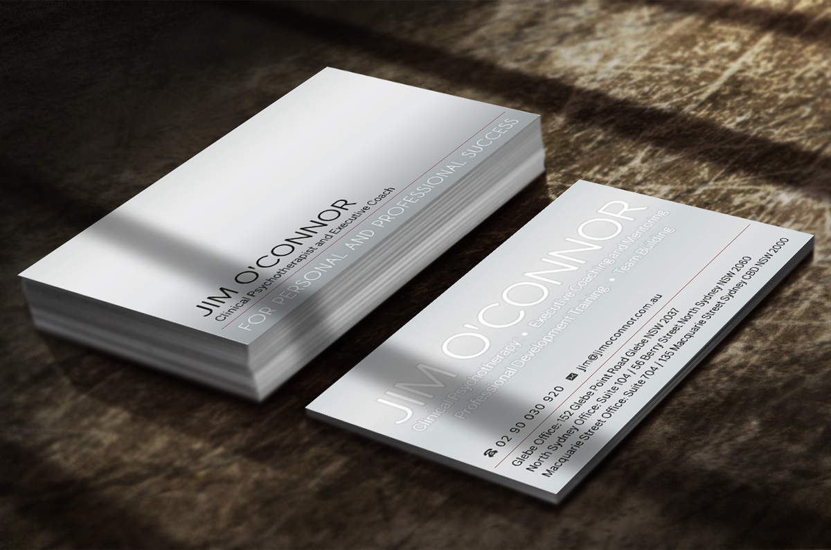 Diseño de Tarjeta de Presentación por Ethien para James N O'Connor | Diseño #3577341