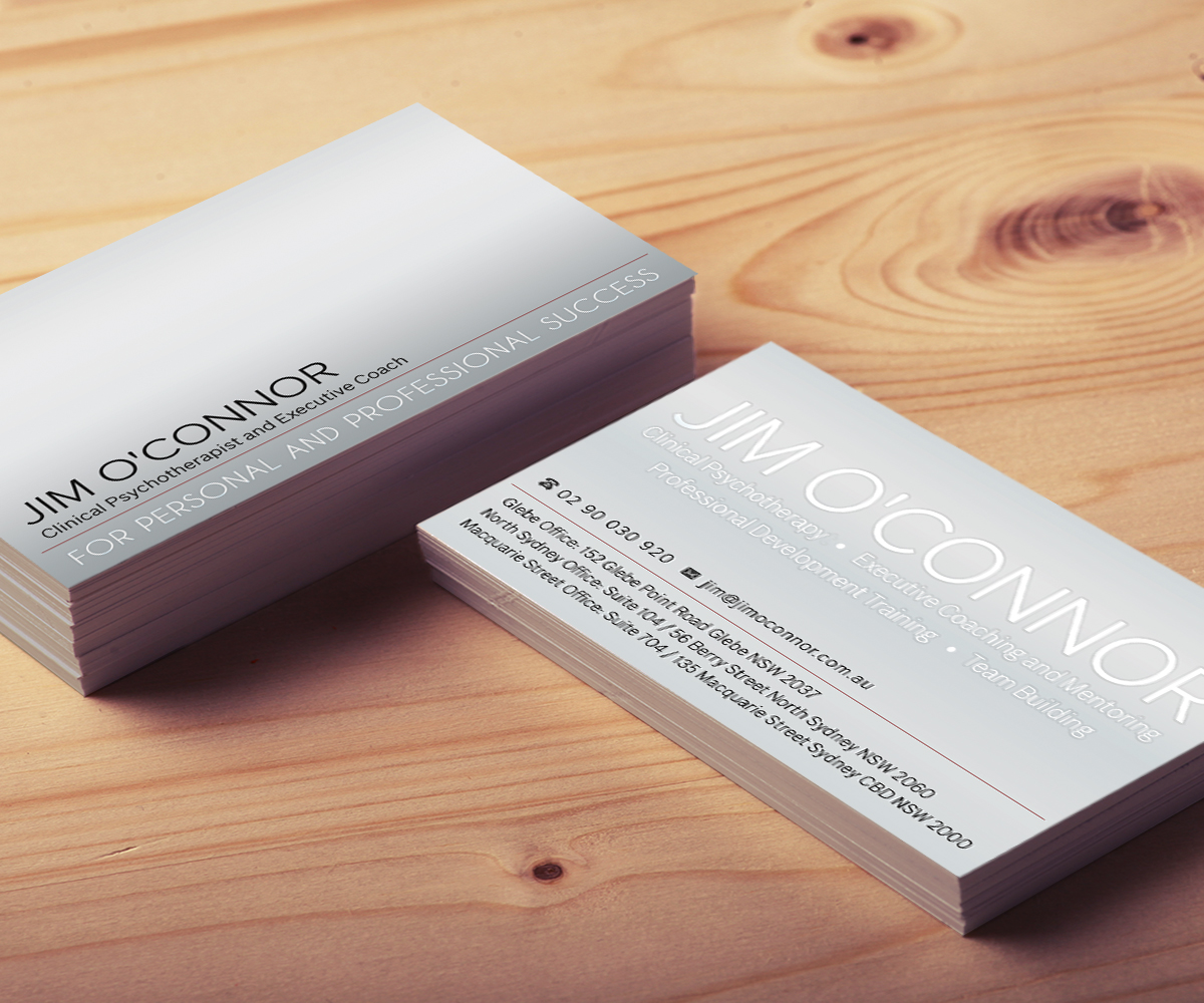 Business Card Design by Ethien for James N O'Connor | Design #3589522