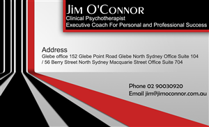 Business Card Design by Riz' for James N O'Connor | Design: #3521881