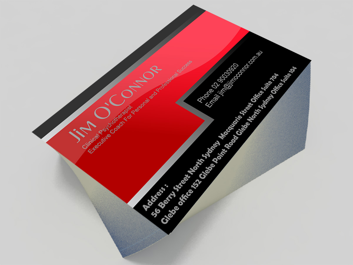 Business Card Design by Riz' for James N O'Connor | Design #3529800