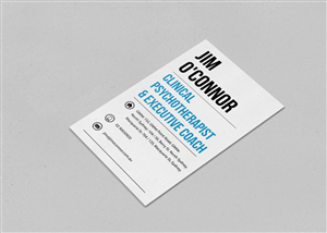 Business Card Design by Creative Curvez for James N O'Connor | Design #3510025