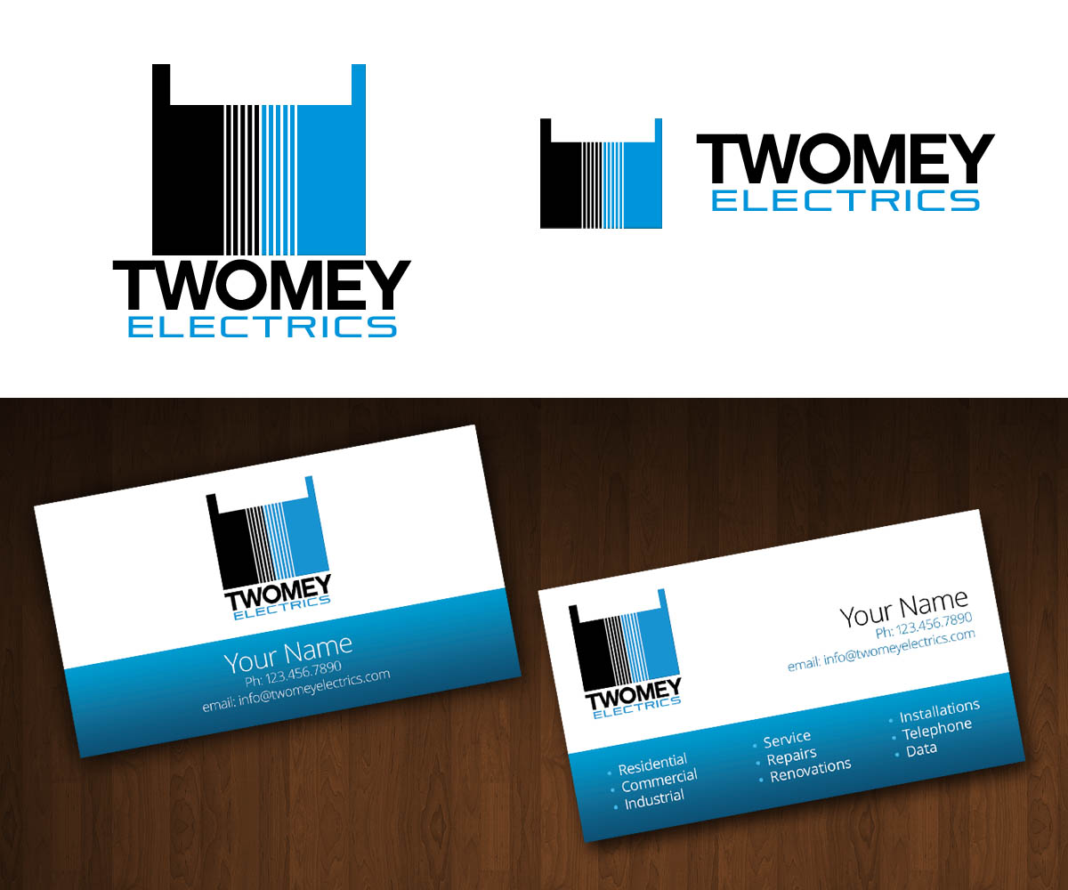 Design de Carte de Visite par ZETA pour twomey electrics | Design #3543900