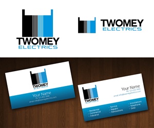 Diseño de Tarjeta de Presentación por ZETA para twomey electrics | Diseño: #3543900