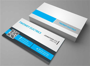 Design de Carte de Visite par AwsomeD pour twomey electrics | Design : #3516327