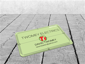 Diseño de Tarjeta de Presentación por Sajin para twomey electrics | Diseño: #3719653