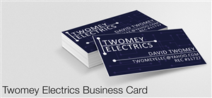 Visitenkarten-Design von JacklynLee für twomey electrics | Design #3539503