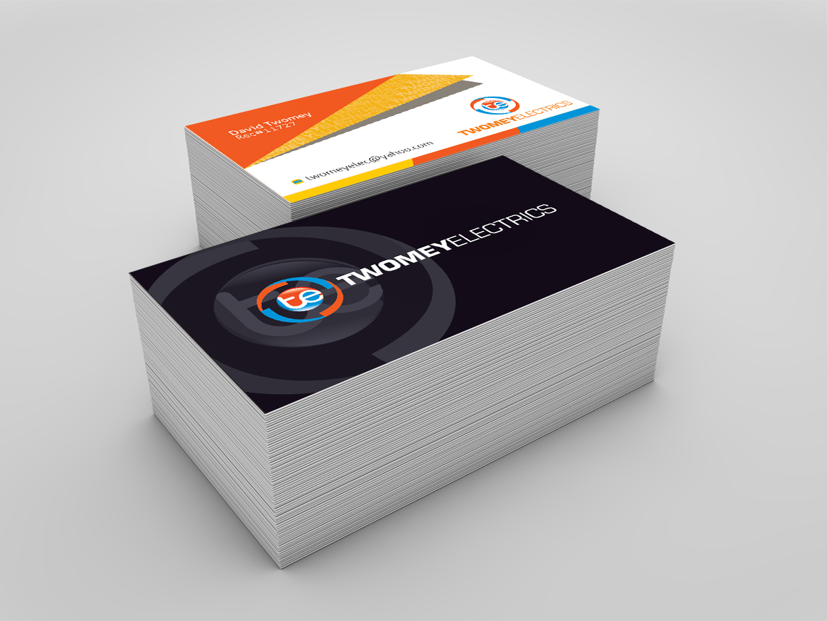 Business Card Design by dkthedon for twomey electrics | Design #3561727