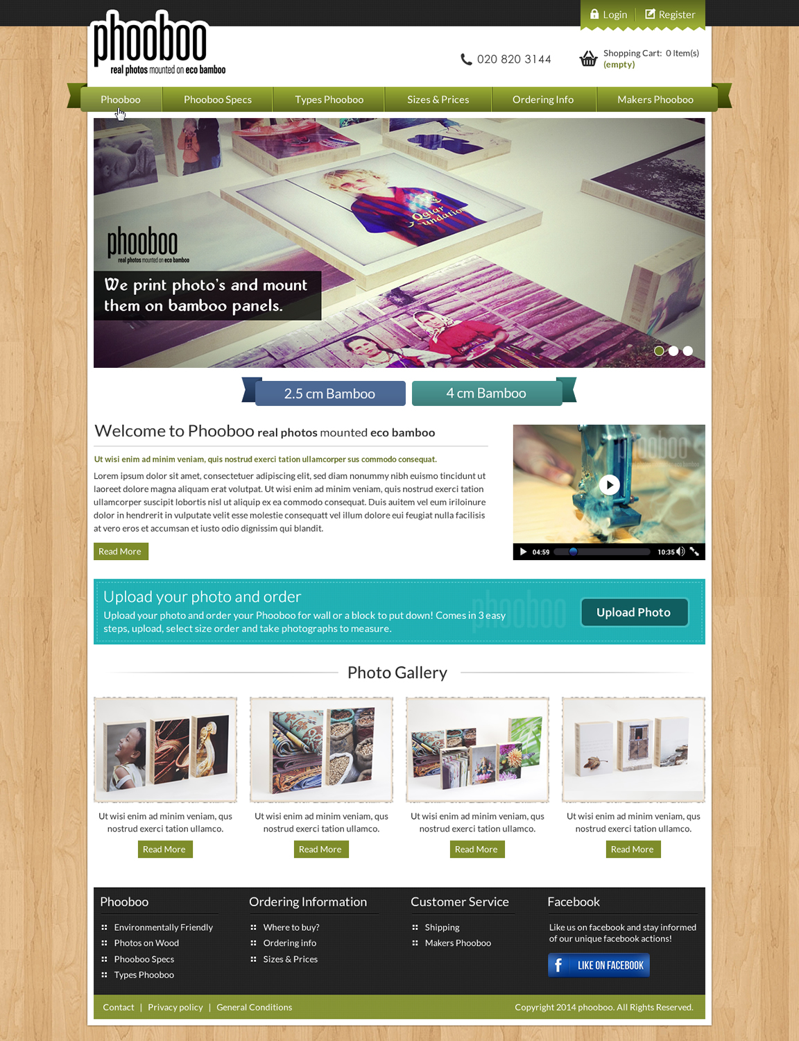 Web Design by Sbss for Perplex-Foto BV | Design #3539033