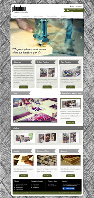 Web Design by Sbss for Perplex-Foto BV | Design: #3543603