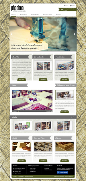 Web Design by Sbss for Perplex-Foto BV | Design: #3546149