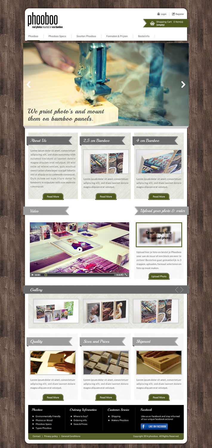 Web Design by Sbss for Perplex-Foto BV | Design #3546154