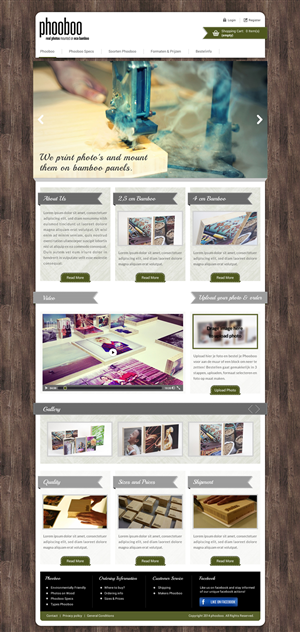 Web Design by Sbss for Perplex-Foto BV | Design: #3546154