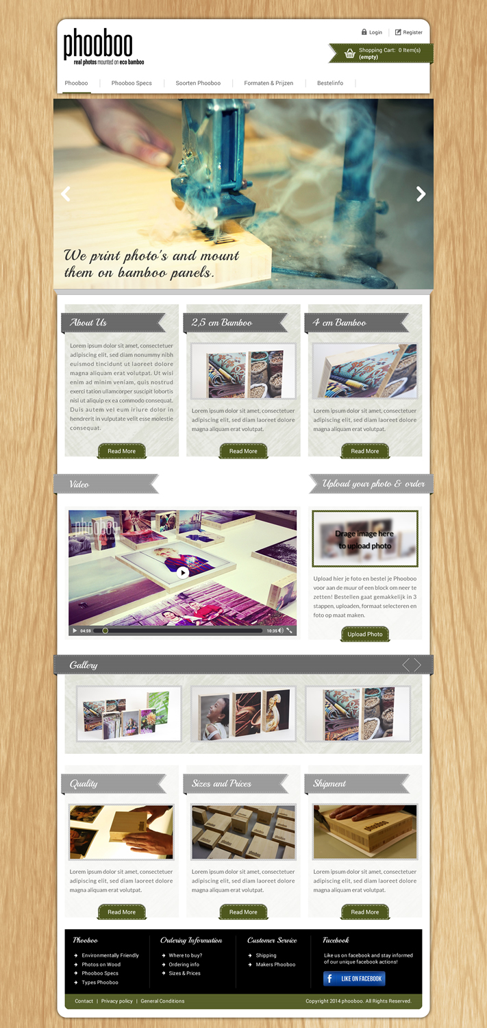 Web Design by Sbss for Perplex-Foto BV | Design #3546163