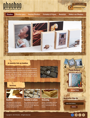 Web Design by Creative Usha for Perplex-Foto BV | Design #3546358