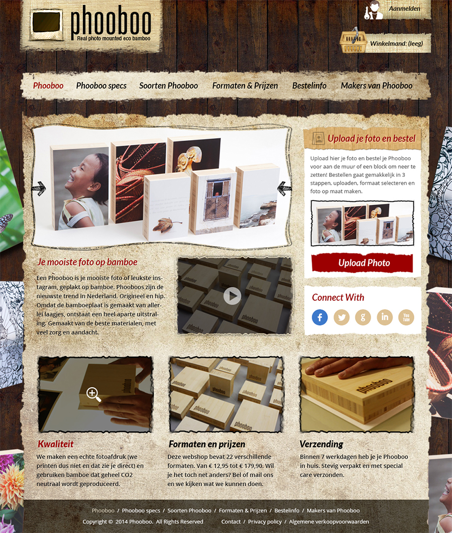 Web Design by Creative Usha for Perplex-Foto BV | Design #3546368