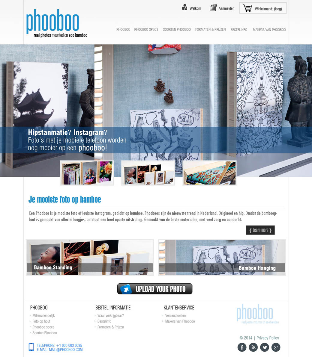 Web Design by Anil for Perplex-Foto BV | Design #3559847