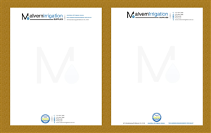 Letterhead Design by Sbss for Malvern Irrigation Supplies Pty Ltd | Design: #876295