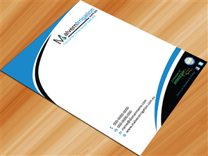 Letterhead Design by Sarmishtha Chattopadhyay_loginchange for Malvern Irrigation Supplies Pty Ltd | Design: #888696