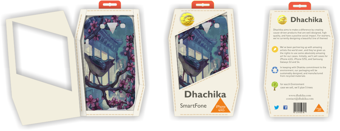 Packaging Design by Nikomen for Dhachika Ltd | Design #3618410