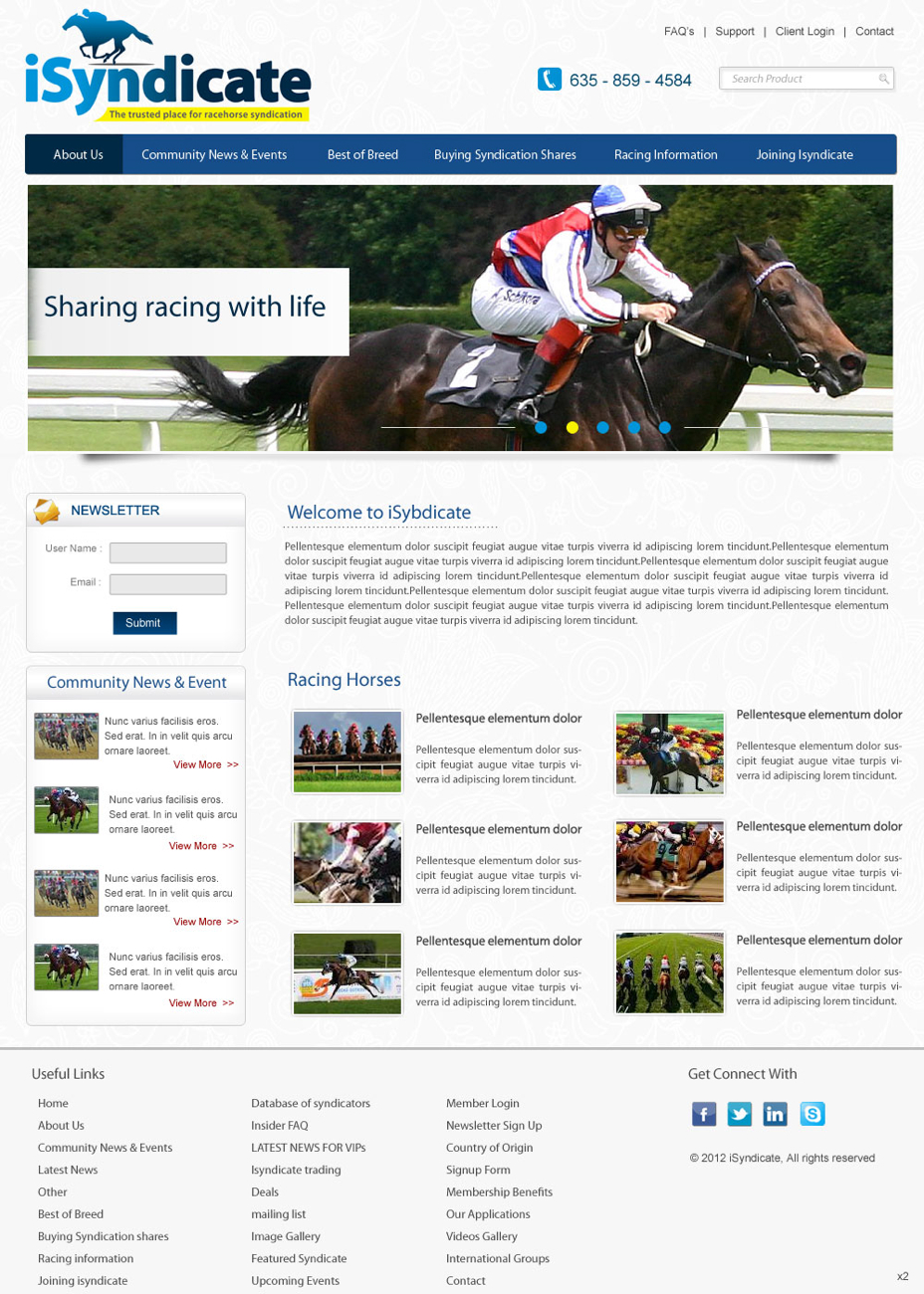 Web Design by pb for northern studio | Design #884156