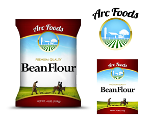 Arc foods needs a package design for its cereal/flour products | Diseño Gráfico por ZETA