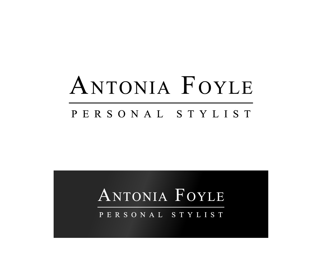 Logo Design by Tjax for Antonia Foyle Personal Stylist | Design #3563310
