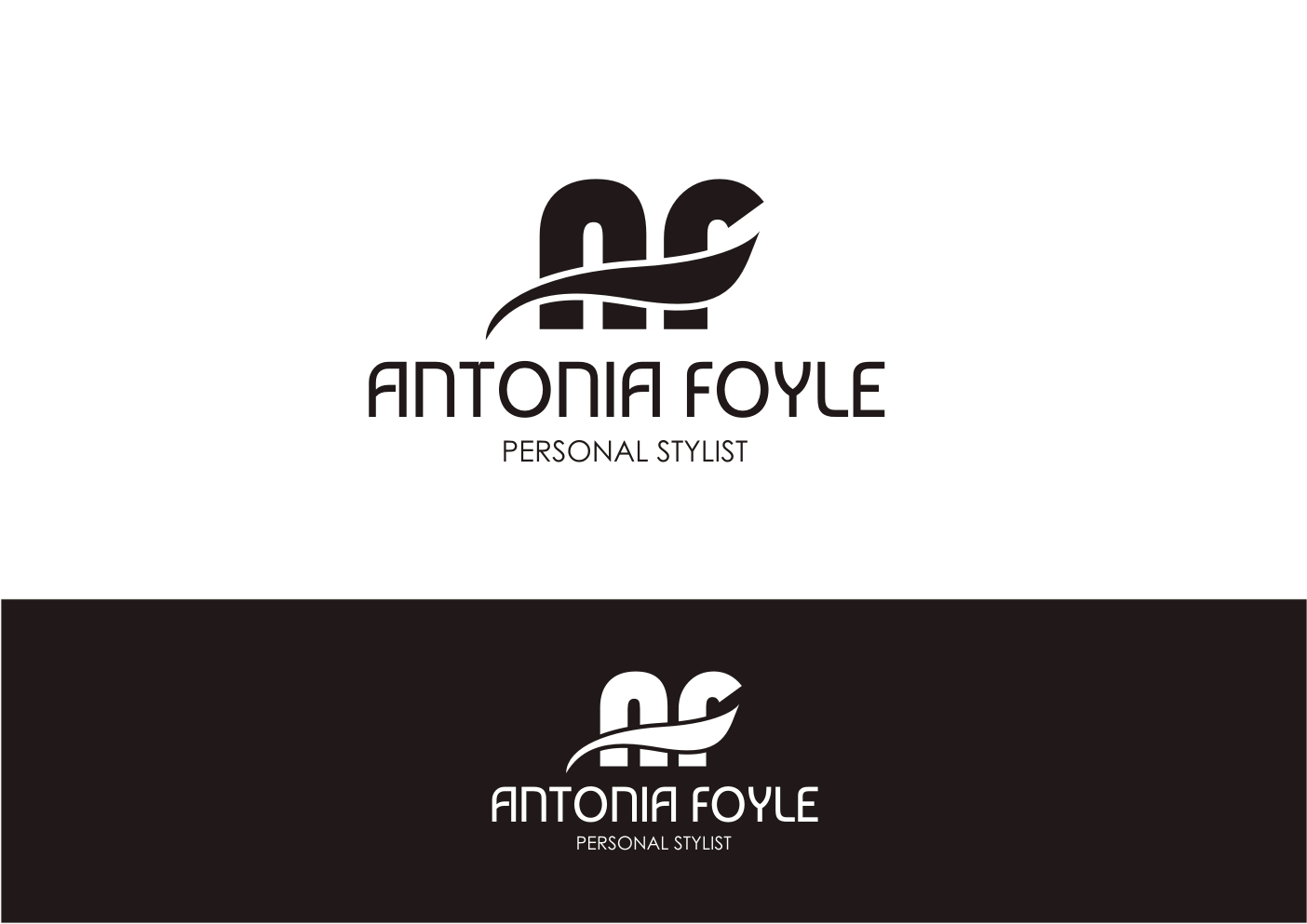Logo Design by Hugets for Antonia Foyle Personal Stylist | Design #3523640