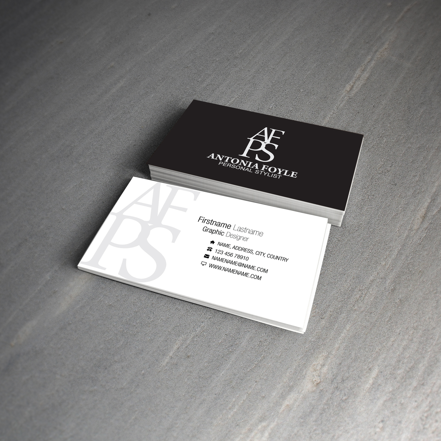 Logo Design by Impressive Solutions for Antonia Foyle Personal Stylist | Design #3518309