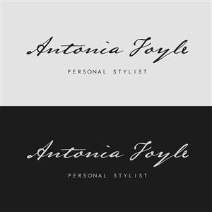 Diseño de Logo por Bakus para Antonia Foyle Personal Stylist | Diseño #3513730