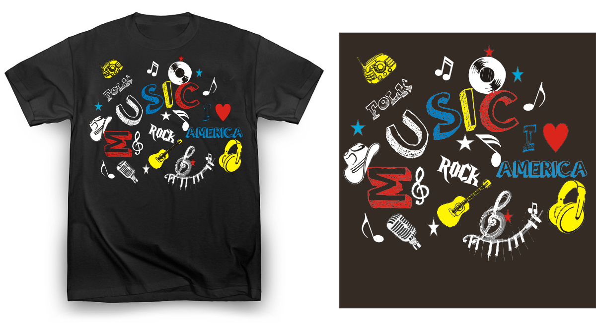 T-shirt Design by MG for this project | Design #3536857