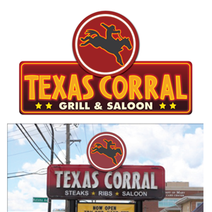 Logo Design by J. Brandt Studio for Texas Corral | Design: #3537956