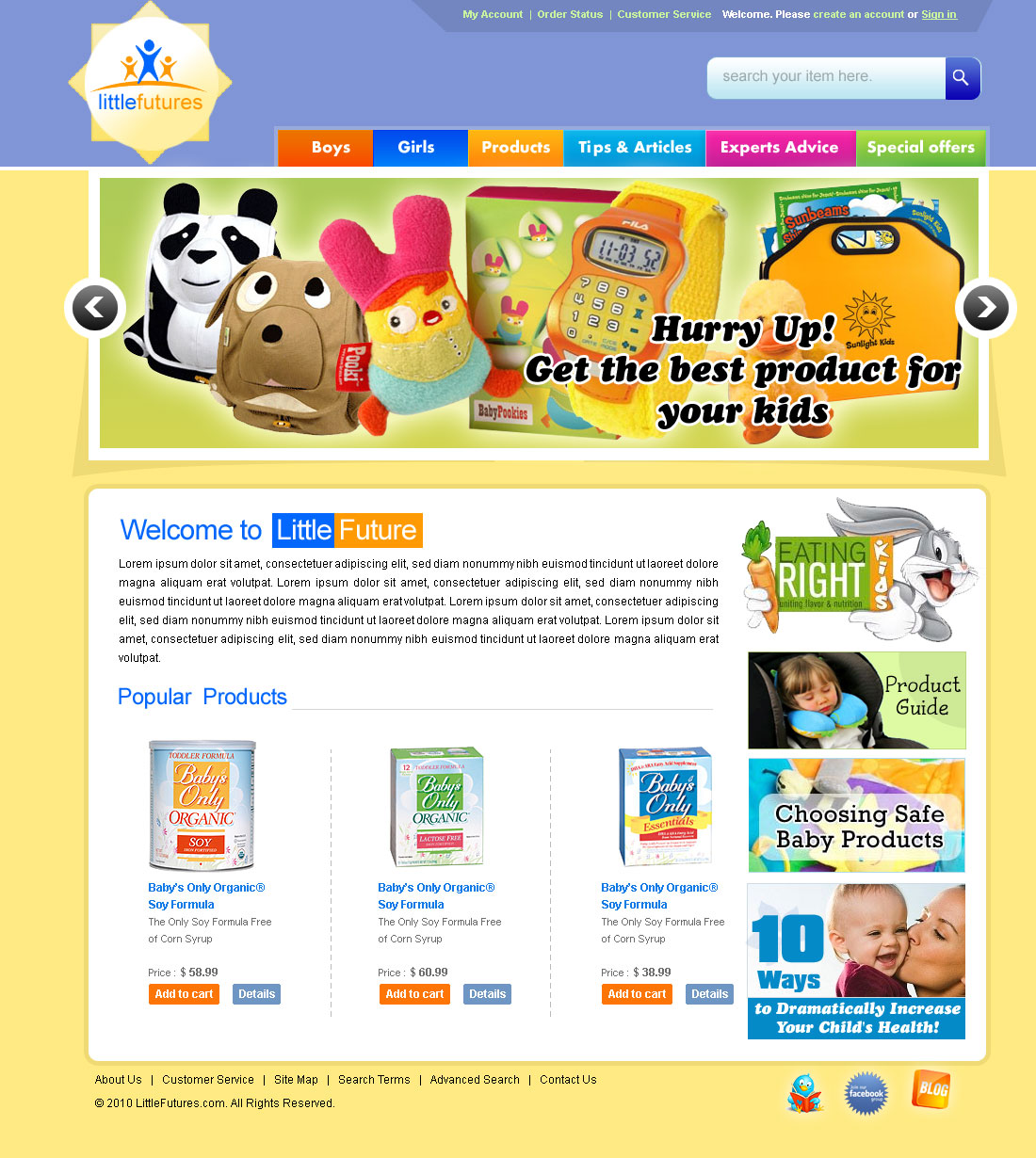 Diseño Web por webwinner para Little Futures | Diseño #98169